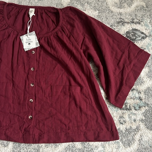 Kate quinn Button Top - Picture 3 of 13